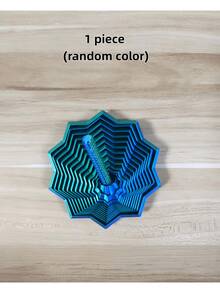一套印花星形減壓玩具，雙重視覺與聽覺舒緩裝飾，桌面裝飾品，聖誕禮物、生日派對禮物，理想的節日禮物，適用於萬聖節 - 彩色 - 查看 13