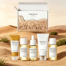 Madagascar Centella Travel Kit, Toner, Ampoule, Soothing Cream, Basic Skincare Box, Compact Size, Gift Sets, Mothers Day Gifts For Mom Gifts For Women - Collagen - 查看 1