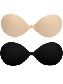 YIYANG Invisible Lift Adhesive Bra, Strong Grip, Strapless Comfortable Style - Multicolor - View 18