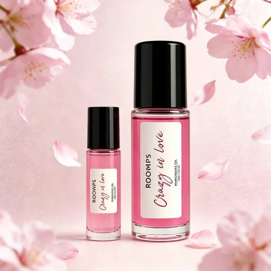 Brazilian Fragrance Series Vanilla Coconut Spray, Fresh Rose Long-Lasting Aroma, Creamy Orchid Caramel Flavor, Floral Fruity Women's Perfume With Neroli Leather Mahogany, Multi-Use For Home Office Car Bedroom Decoration, Romantic Valentine's Day Collector's Gift - Màu đỏ hồng 10ml - Xem 1