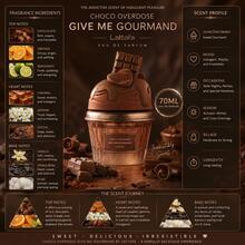 Lattafa Choco Overdose Déjame Gourmand Perfume de 70ml, regalo de vacaciones, Pascua, cumpleaños - Dulce - Ver 3