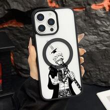 マグネット式黄ばみ防止 | 高級感あふれる2in1アクリルマグネット式スマホケース！スタイリッシュで手触りも良く、実用的な保護機能とマグネット式・耐衝撃設計を融合させた、高級感あふれるケースです。 トラファルガー・ローワンピースキャップ刀ケース  11  17e 手机壳  17e 手机壳 家族、恋人、友人、そして子供たちへのプレゼントに最適です。  16e/17 Pro Max/17 Pro/16 Pro Max/11 Pro/16 Pro/16/Apple  Air/16 Plus/11 Pro Max/15 Pro/14 Pro/14 Pro Max/15/13/15 Plus/ 13 pro/12 Pro Max/14 Plus/14/13 Pro Max/15 Pro Max/17e/17/12 Pro/12 - ブラック - チェックする 21