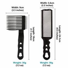 Hair Clipper Guard Set, 2pcs Black Limit Comb Guide Combs For Hair Trimmer, Adjustable Clipper Attachment Styling Tools Compatible With 1.5mm And 4.5mm Cutting Length, Barber Hair Cutting Accessories For Home Salon Professional Use - Multicolor - View 4