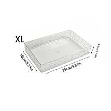 1 hộp - 30 hộp/hộp đựng đồ dùng nhà bếp bằng acrylic trong suốt, hộp đựng mỹ phẩm, nước hoa, đồ chăm sóc da, văn phòng phẩm, đồ dùng phòng tắm, bàn làm việc và nhà bếp. - mô hình tinh thể trong suốt - Xem 14
