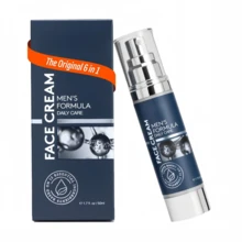 6-In-1 Face Cream For Men, Men's Daily Hydrating Moisturizer With Vitamin C, Jojoba Oil, Vitamin E & Hyaluronic Acid, Skin Care Routine, Healthy Skin Support, Pack Of 1, 1.7 FL OZ - Collagen - Xem 1