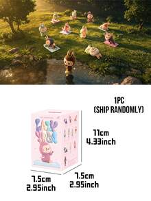 POP MART THE MONSTERS Slouchy Yoga Series Mystery Blind Box Set, Includes 10 Regular Versions + 1 Hidden Version, Featuring Zen-Themed Collectible Figurines, Made Of High-Quality PVC With Soft Velvet Texture And Soothing Colors, Ideal For Yoga Studio Decor, Zen Office Desk Display, Stress Relief, And A Perfect Gift For POP MART Fans, Labubu Collectors, Birthday, Anniversary, And Home Decor Enthusiasts - Multicolor - View 13