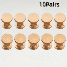 2/4/8/10Pcs Adjustable Metal Buckles, Detachable No-Sew, Suitable For Fixing And Adjusting Pant Hems, Hats, Backpacks, Various Clothing Coats, Etc., Easy To Install, Firm Fit, Multiple Colors Available - Multicolor - View 19