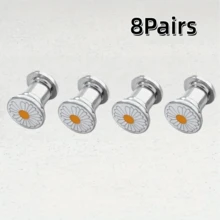 2/4/8/10Pcs Adjustable Metal Buckles, Detachable No-Sew, Suitable For Fixing And Adjusting Pant Hems, Hats, Backpacks, Various Clothing Coats, Etc., Easy To Install, Firm Fit, Multiple Colors Available - Multicolor - View 34