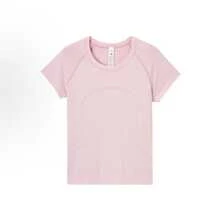 Lululemon Swiftly Tech Series Race T-shirt à col ras du cou à manches courtes, respirant et doux pour femmes - Rose bonbon - Voir 3