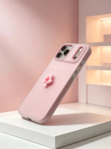 2-In-1 Mobile Phone Case, 2026's Latest Hot-Selling Shockproof Silicone Case With Grip And Matching Lanyard For Galaxy S26, S25, S24, S24 Plus/S24+, S24 Ultra, S24 FE, S20, S21, S22, S23 And 11/11 Pro/11 Pro Max, 12/12 Pro/12 Pro Max, 13/13 Pro/13 Pro Max, 14/14 Pro/14 Pro Max, 15/15 Pro/15 Pro Max, 16/16 Pro/16 Pro Max, 16E, G04/G05/G13/G14/G15/G22/G24/G32/G60/G85 - Pink - View 3