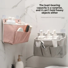 Tas Penyimpanan Gantung Dinding Kain Multi-Lapisan, Desain Berlapis Kapasitas Besar. Cocok untuk Sisi Tempat Tidur di Asrama, Dinding Kamar Tidur, Pintu Kamar Mandi, Dinding Dapur, dan Tempat Lainnya. Alat Penyimpanan Serbaguna untuk Penyewa dan Mahasiswa - MultiWarna - View 2