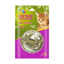 Fancy Pets Juguete Geo Esfera de Catnip para Gatos con Diseño Irregular Estimulante y Movimiento Dinámico 1 Pieza - Ver 2