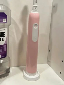 Electric Toothbrush Base, 3D Printed Charging Base Stand, Docking Station, Toothbrush Charging Storage Box, Non-Slip Toothbrush Base, Charger Base Protector, Stable Toothbrush Holder, Anti-Scratch Pad, Charger Organizer, Non-Slip Base, Textured Handle, Center Alignment Pin, Drip Tray, Waterproof, Moisture-Proof, Quick-Drying, Ventilation Slots, Available In Black And White, Matte Surface, Durable Construction - Multicolor - View 9