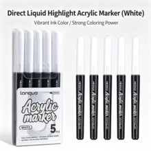 Bộ 9 bút vẽ màu acrylic Languo, 720 màu, đầu bút mềm có thể pha trộn, thích hợp cho vẽ tranh, thủ công DIY, dụng cụ mỹ thuật trường học, các lớp học nghệ thuật, mùa tựu trường và nhiều hơn nữa. - Nhiều màu - Xem 44