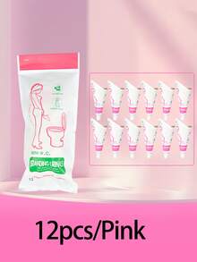 50/20/12/4/1pc Practical Disposable Women's Urine Collection Container, Leak-Proof Foldable Portable Urine Cup, Upright Women's Urinal Funnel - View 4