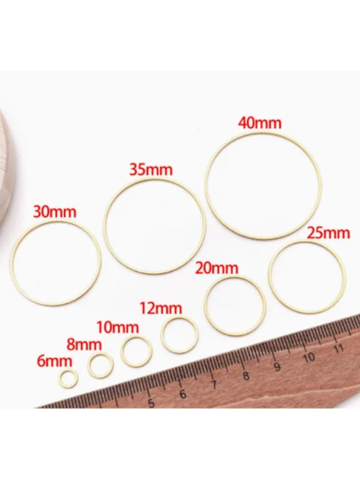 20 chiếc vòng khuyên tai bằng thép không gỉ, móc khuyên tai tròn lớn, mặt khuyên tai, phụ kiện làm trang sức DIY