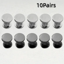 2/4/8/10Pcs Adjustable Metal Buckles, Detachable No-Sew, Suitable For Fixing And Adjusting Pant Hems, Hats, Backpacks, Various Clothing Coats, Etc., Easy To Install, Firm Fit, Multiple Colors Available - Multicolor - View 27