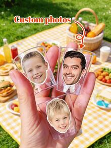 [Customized Stickers] Customized Cut-Out Stickers, Customized Stickers, Humorous Stickers, Customized Exclusive Avatars, Suitable For Friends, Family, And Couples, Widely Applicable - Multicolor - View 1