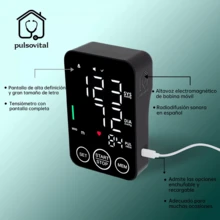 Tensiómetro Digital Pulsovital BK-801 | Fácil de Usar, Ligero y Práctico para Control de Salud(2pcs) - 2 piezas - Ver 2