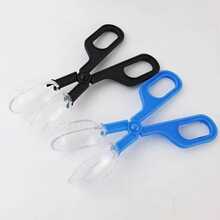 Multi-Color Reptile Feeding & Cleaning Tongs, Ergonomic Handle Design, Versatile Feeding And Enclosure Cleaning Tool For Lizards, Bearded Dragons, Snakes, Geckos And Other Reptile Pets, Reptile Care Essential - Feces Clamp/feeder - View 11