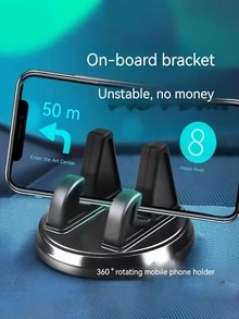 Multifunctional Suction Cup Car Phone Holder, Telescopic Navigation Mount, Shockproof & Anti-Slip, Ultra-Stable, Easy Installation & Portable, Suitable For Car And Desktop, Compatible With All Phone Models, Multiple Styles Available, Essential Gift For Driving Enthusiasts, Car Accessories, Smartphone Holder - Black B - View 11
