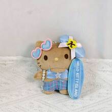 1 pieza Colgante de peluche de Hello Kitty de Sanrio, Dije de mochila de muñeca de peluche de Jeju Island Surfing KT, regalo de vacaciones - Multicolor - Ver 8