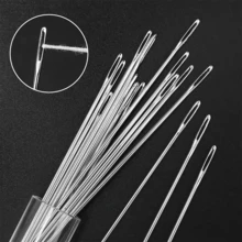 DIY編織工具，大眼針頭針，適用於毛衣縫紉，粗線用粗針 - A - 查看 6