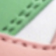Green and Pink Leather