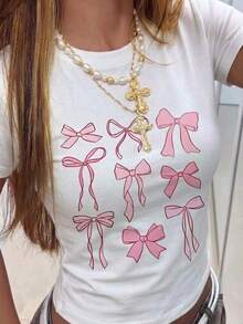 Grafica Vacanze Grafica.1pac.100%Cotton.Maglietta A Maniche Corte Di Fashion Per Woman | Design Raffinato | Essenziale Per L'estate | Facile Da Abbinare | Mostra Il Tuo Stile.Primavera - White - View 2