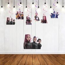 1pc Idol Theme Party Decoration, Suitable For Fan Gatherings, Birthday Parties And Other Occasions, Create Unique And Joyful Decorations [Random Style Sent] - Multicolor - View 7