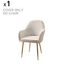 Ghế văn phòng không bánh xe, ghế bàn trang điểm, ghế trang điểm, ghế trang trí thoải mái, ghế sofa bọc nệm phong cách hiện đại giữa thế kỷ cho văn phòng tại nhà, vỏ bọc ghế ăn trang trí văn phòng, vỏ bọc ghế văn phòng lưng vừa co giãn, vỏ bọc bảo vệ ghế bành thường ngày - Nhiều màu - Xem 20