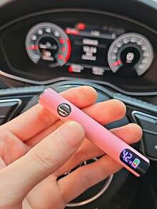 Ortable Mini Soldering Iron Pen, 510 Threaded Interface, Adjustable Voltage, Rapid Heating, Digital Display, Type-C Fast Charging, 400mAh Battery, For DIY & Electronics Repair, Stainless Steel, Soldering Tip Not Included - Multicolor - View 6