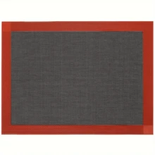 1/2/3 Stücke Silikon Backmatte, perforiert, Ofeneinlage für halbes Backblech, wiederverwendbare perforierte Silikon Backmatte für Kekse, Windbeutel, Brot, Pizza, Gebäck, Größe 11.8x15.8 Inches, Rot - Verschiedenfarbig - Übersicht 14