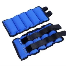 2 bao cát tập luyện có trọng lượng 6kg/13lb, bao cát tập luyện sức mạnh cho cổ tay và mắt cá chân. - Màu xanh lam - Xem 3