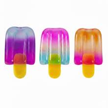 Ice Cream Shaped Super Soft Stress Relief Toy - High Pressure Relief, Gentle Compression, Summer Sensory Squeeze Toy, Slow Rebound Stress Ball, Suitable For Office And Home Relaxation, Ideal Small Gift For Birthday Parties, Great Choice For Anxiety Relief - Multicolor - View 2