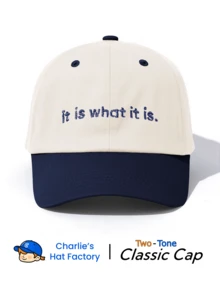 1顶“It Is What It Is”刺绣经典棒球帽，经典休闲时尚复古款，柔软吸汗带，尺寸可调节，轻便百搭，复古老爹帽，适合户外运动、日常佩戴、聚会度假，是送给家人和朋友的完美礼物。 - 經典棒球帽 - 查看 14