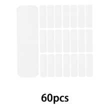 Cinta adhesiva transparente extraíble de doble cara de uso pesado, adecuada para paredes, alfombras, carteles, reutilizable, sin residuos, para uso en interiores y exteriores - Multicolor - Ver 12