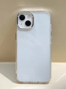 1 件装金属透明极简 TPU 防震全包手机壳，兼容 Apple 17、16、15、14、13、12、11 Pro Max、Air - 無色 - 查看 3