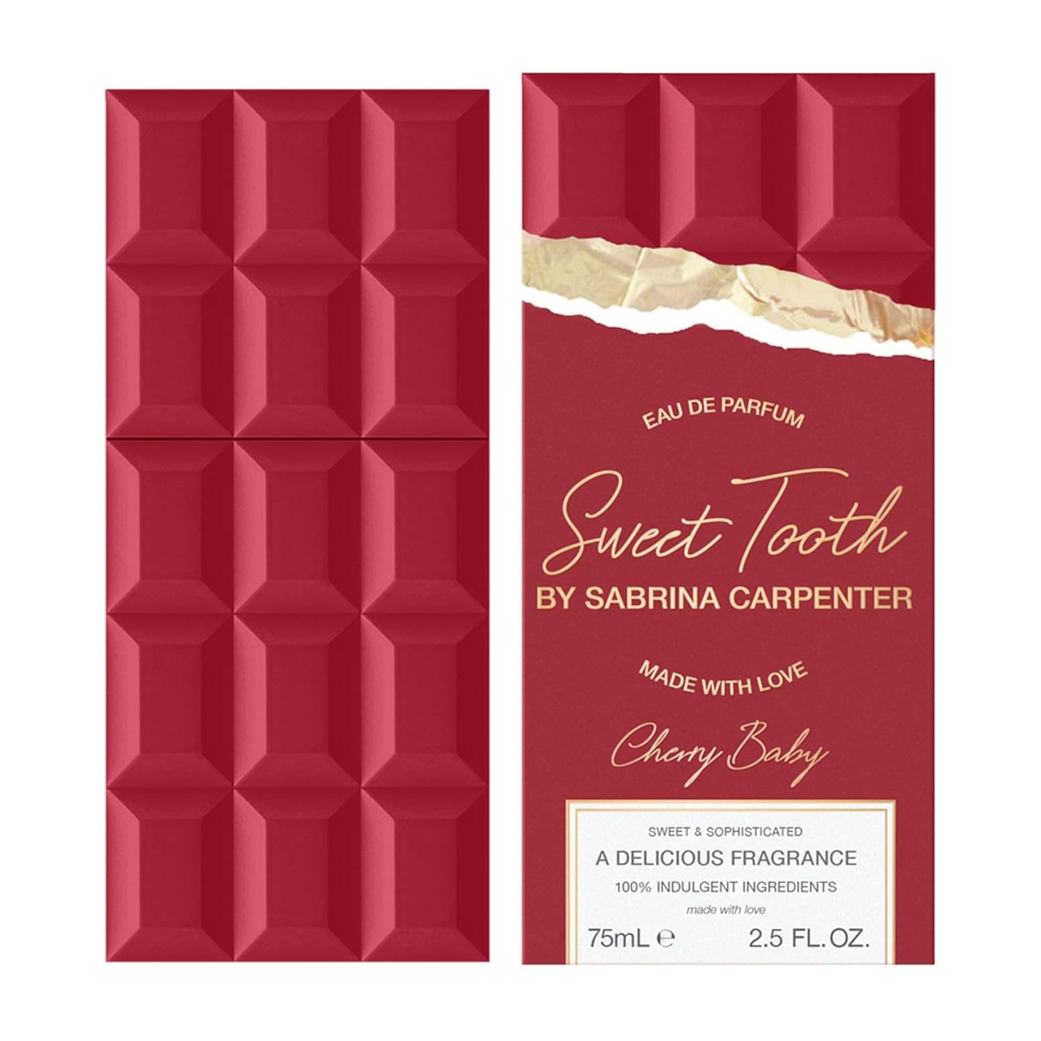 Sabrina Carpenter Sweet Tooth Cherry Baby Eau De Parfum 75ml 2.5fl.Oz Women Perfume Gourmand Fruity Scent - Trái cây & cam quýt - Xem 1