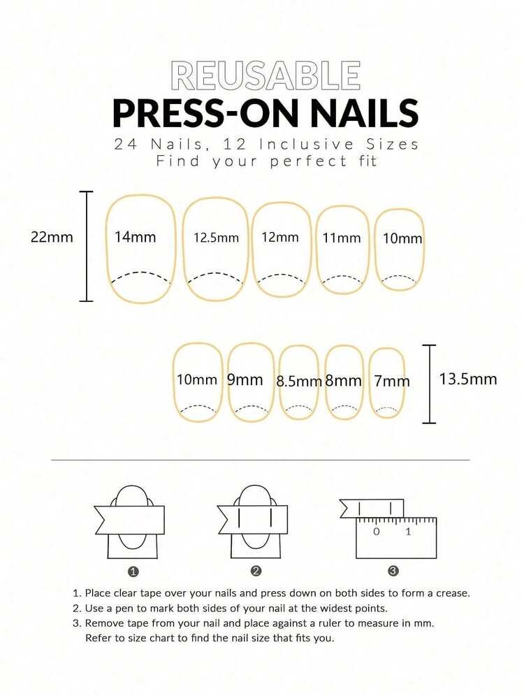 24pcs Alien Rainbow Nail Stickers, Short Oval Y2K Style Fake Nails, Designed With Alien, UFO, Rocket, Rainbow Spiral And Interstellar Planet Elements, Reusable Shiny Fake Nails, Suitable For Women Street Style/Music Festival/Party/Daily Wear, Oval Fake Nails, Nail Stickers. - Black and White - View 8
