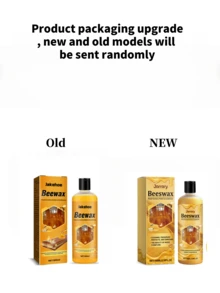 jakehoe 1/2/5PCS Wooden Floor Cleaner And Polisher, Stain Removal And Dust-Proof Floor Care Wax, Household Wooden Floor Brightening And Shining Cleaner, Daily Floor Maintenance Cleaning Solution, Residue-Free Protective Long-Lasting Floor Polisher, New And Old Packaging Randomly Sent - 液體 - 查看 9
