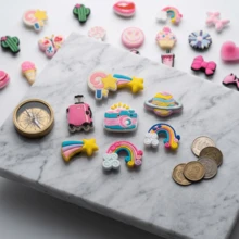 25pcs Cute Cartoon PVC Shoe Charms - Creative Colorful Accessories - Suitable For Sandals And Clogs - Multicolor - View 4