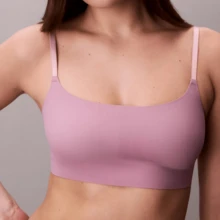 Calvin Klein Calvinklein Invisibles Wirefree Lightly Lined Bralette Underwear  Women  Bras + Bralettes QF4783 - 柔和的淡紫色 - 查看 1