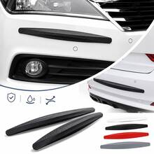 Tira universal anti-colisión para parachoques de automóvil, pegatina protectora anti-arañazos para la carrocería del auto, protector de goma ensanchado resistente al desgaste, decoración anti-rozamiento para el labio delantero - A - Ver 6