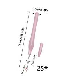 Colorful Punch Needles, Pink, Red, Green, Blue 4 Colors Available, With Matching Protective Caps, Anti-, Suitable For Punch Needle, Embroidery And Christmas Decoration And Other Various Handmade Crafting Scenarios - Capped Stamp - View 10