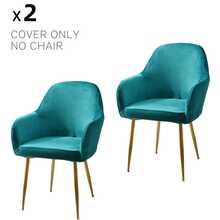 Ghế văn phòng không bánh xe, ghế bàn trang điểm, ghế trang điểm, ghế trang trí thoải mái, ghế sofa bọc nệm phong cách hiện đại giữa thế kỷ cho văn phòng tại nhà, vỏ bọc ghế ăn trang trí văn phòng, vỏ bọc ghế văn phòng lưng vừa co giãn, vỏ bọc bảo vệ ghế bành thường ngày - Nhiều màu - Xem 38