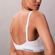 Icon Cotton Modal Lightly Lined Bralette Underwear  Women  Bras + Bralettes  QF8503 - trắng - Xem 2
