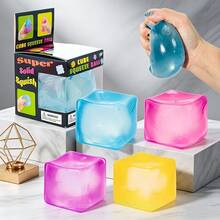 NeeDoh Đồ chơi giảm căng thẳng Nee Doh Sploot Splat, bóng bóp siêu mềm, đàn hồi chậm, đồ chơi bóp tay giảm lo âu để bàn làm việc. - Nhiều màu - Xem 1
