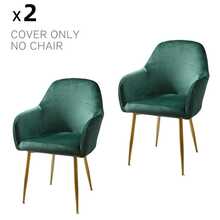 Ghế văn phòng không bánh xe, ghế bàn trang điểm, ghế trang điểm, ghế trang trí thoải mái, ghế sofa bọc nệm phong cách hiện đại giữa thế kỷ cho văn phòng tại nhà, vỏ bọc ghế ăn trang trí văn phòng, vỏ bọc ghế văn phòng lưng vừa co giãn, vỏ bọc bảo vệ ghế bành thường ngày - Nhiều màu - Xem 28