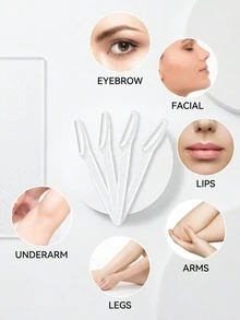 Bộ 24 chiếc kéo tỉa lông mày chính xác, lưỡi dao bằng thép không gỉ, nhỏ gọn và dễ mang theo, thích hợp cho du lịch, tựu trường và lễ tốt nghiệp. - Mô hình nâng cấp - Xem 5
